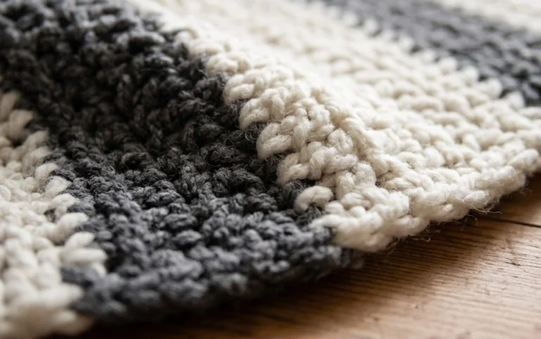 Pin Stripe Crochet Blanket Pattern and Tutorial - Moogly