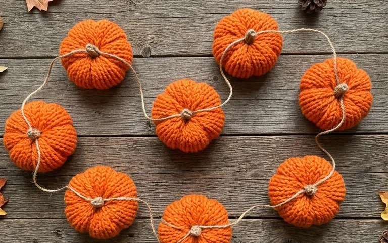 Easy Crochet Yarn Pumpkins: Free Step-by-Step Pattern