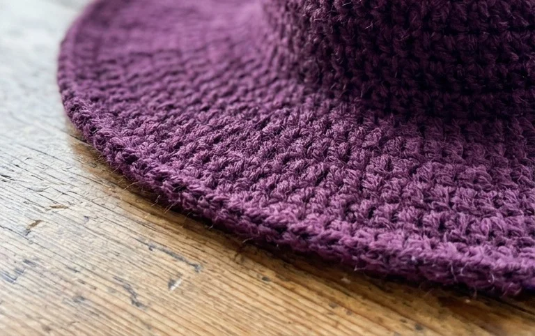 Crochet Witch Hat Pattern - thecaffeinatedsnail.com